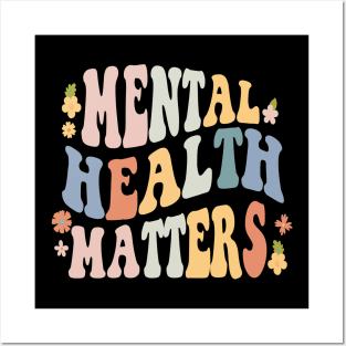 Mental health matters vintage Posters and Art